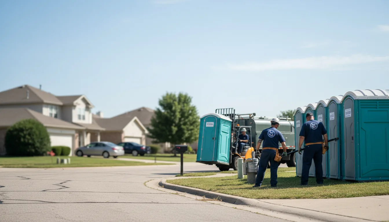 Porta Potty Rental in Pettibone, ND near me